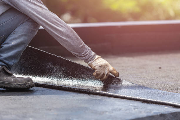 Professional Waterproofing technician working in Bensenville, IL